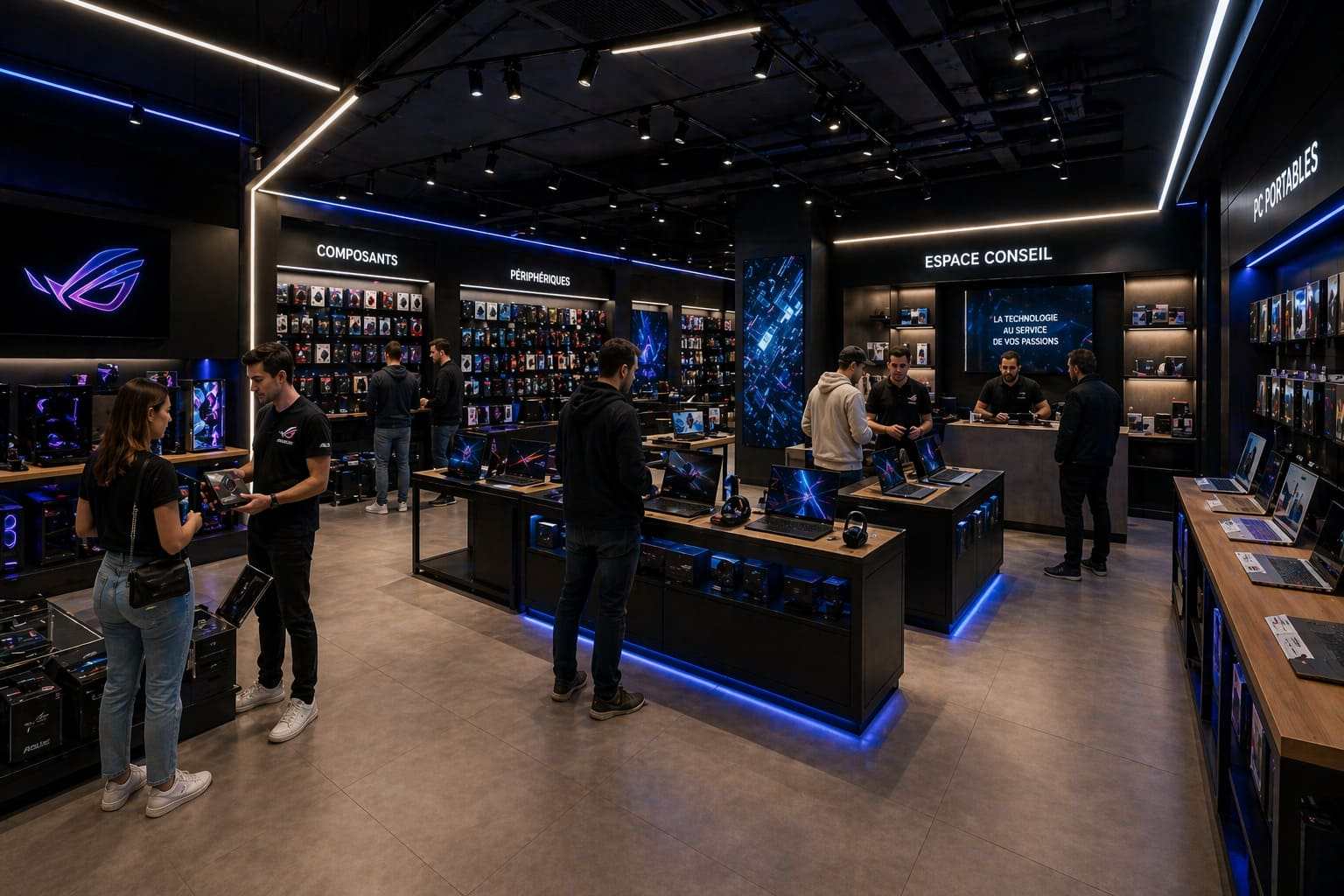Amenagement magasin informatique 1 eggo
