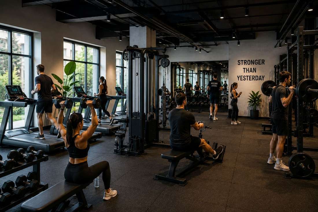 Aménagement salle de sport Eggo